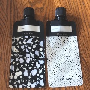 Kitsch Refillable Travel Pouches (Unused)